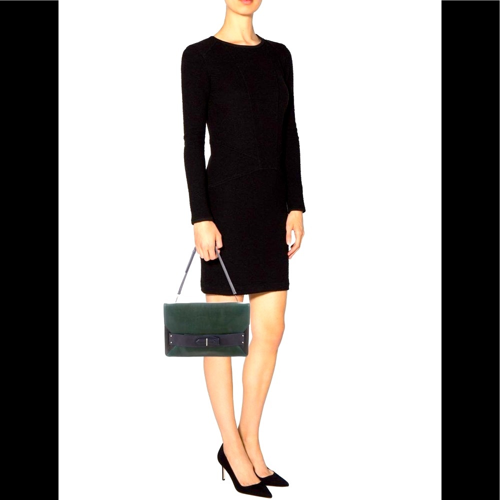 Derek Lam Crosby 10 colorblock clutch shoulder bag